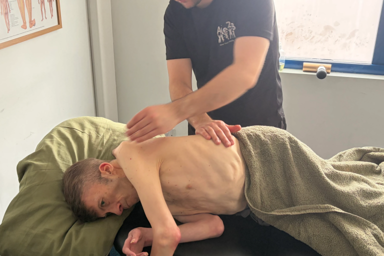 Member Insight Massage and Me Living with Scoliosis | News and Resources | Norfolk Care Association